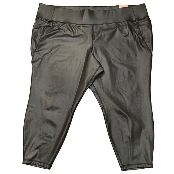 LIVI Lane Bryant Legging Women’s Plus Size 38/40 High-Rise Shine 7/8 Length NWT - Picture 1 of 7